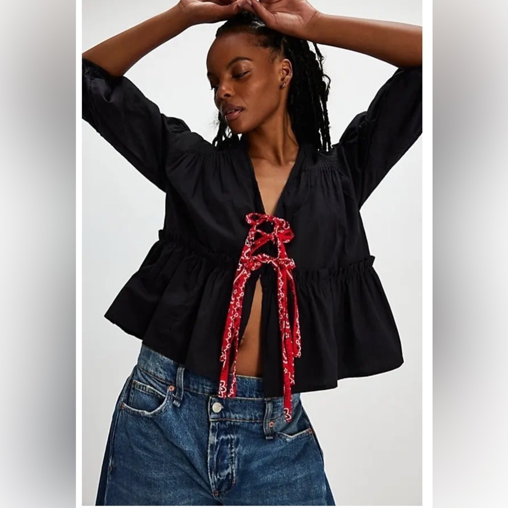NWT FP x Tricia Fix Bandana Tied Up Top